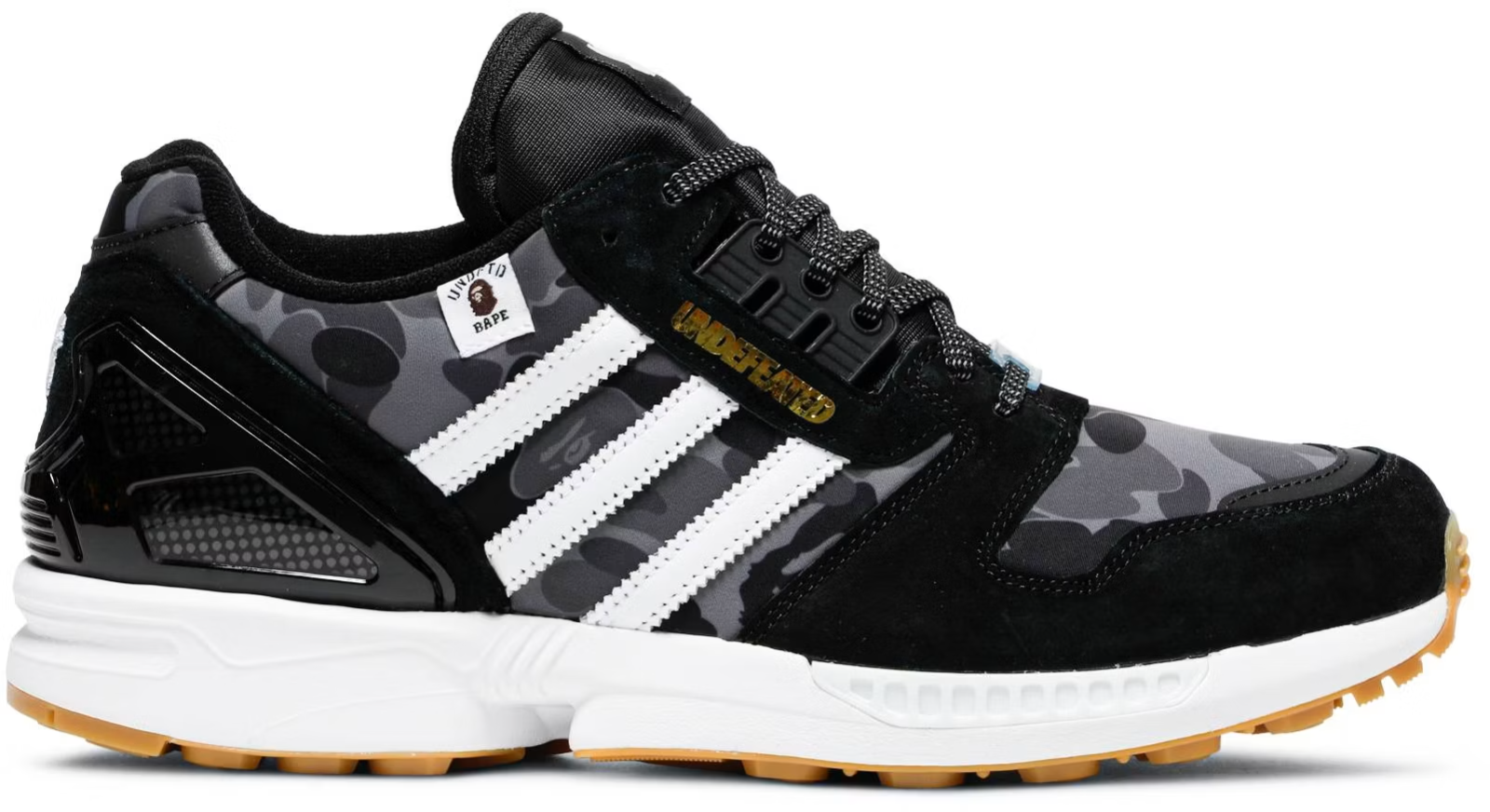 FY8852 A BATHING APE Ã UNDEFEATED Ã adidas ZX8000 "Black" (Men's)