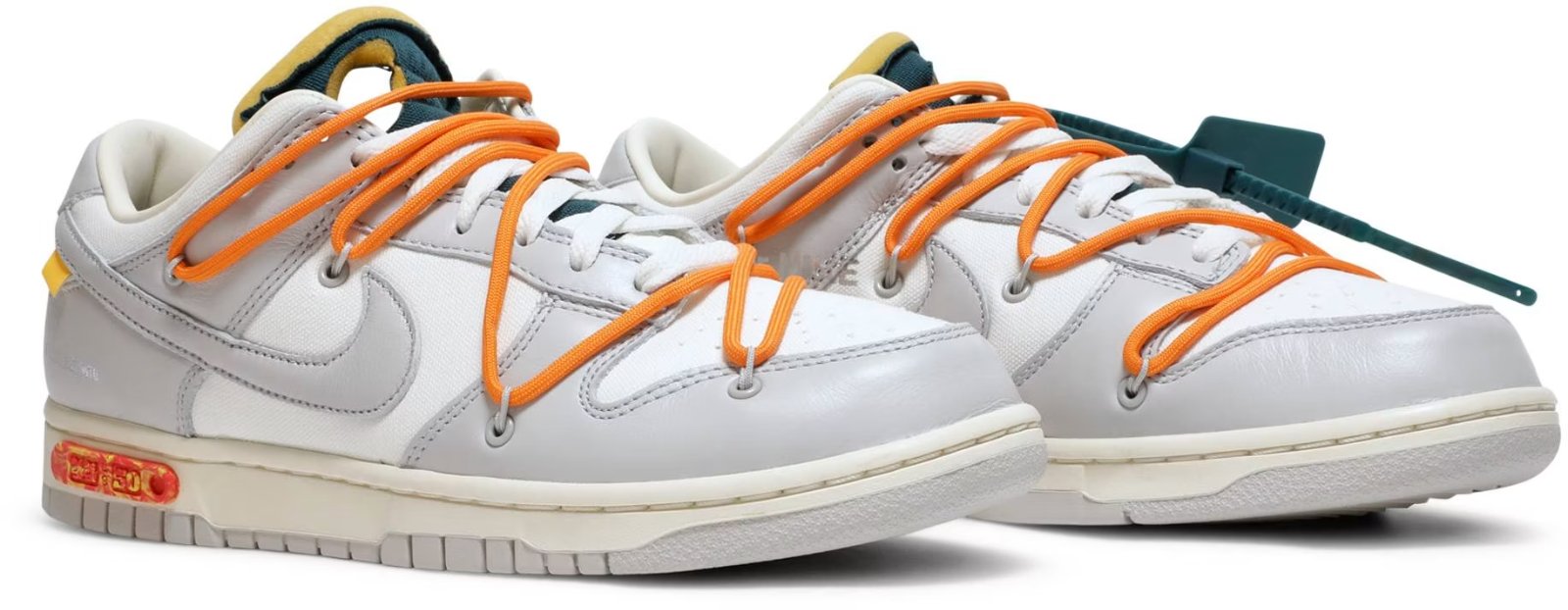 DM1602-104 Off-White Ã Nike Dunk Low 1 of 50 "Lot.44" (Men's)