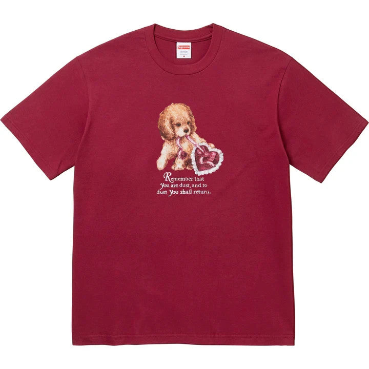 Supreme Dust Tee Cardinal