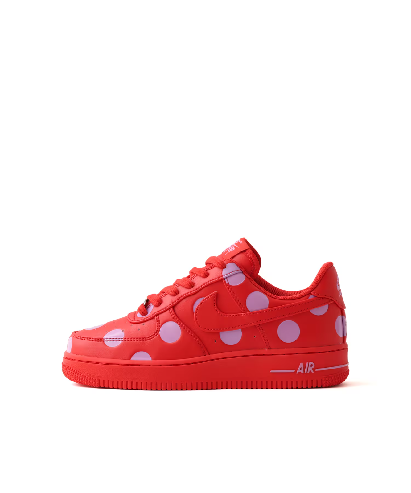 IR8647-600 Nike Air Force 1 Low "Polka Dot/Red" (Women's)