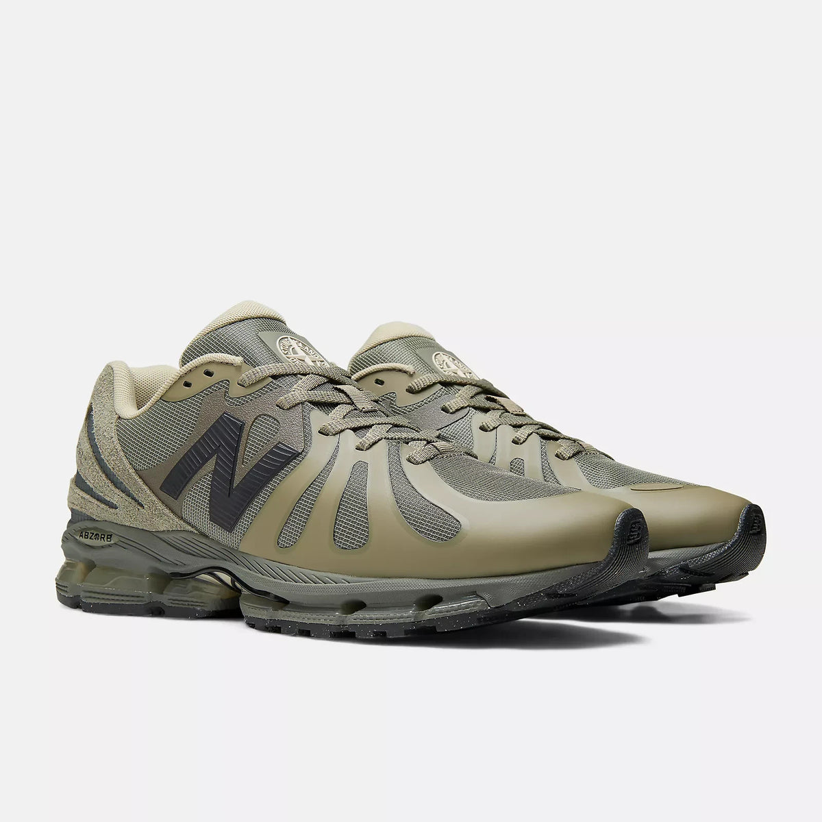 U1890ST Stone Island Ã New Balance ABZORB 1890 "Covert Green" (Men's)
