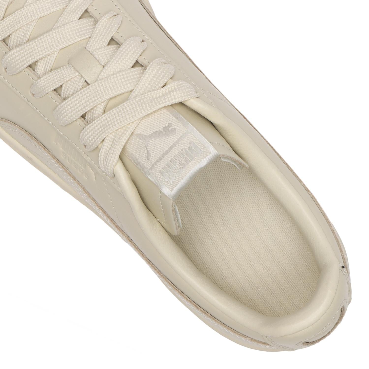 408916-01 PUMA SUEDE CHARLES F.STEAD LTH white (Men's)