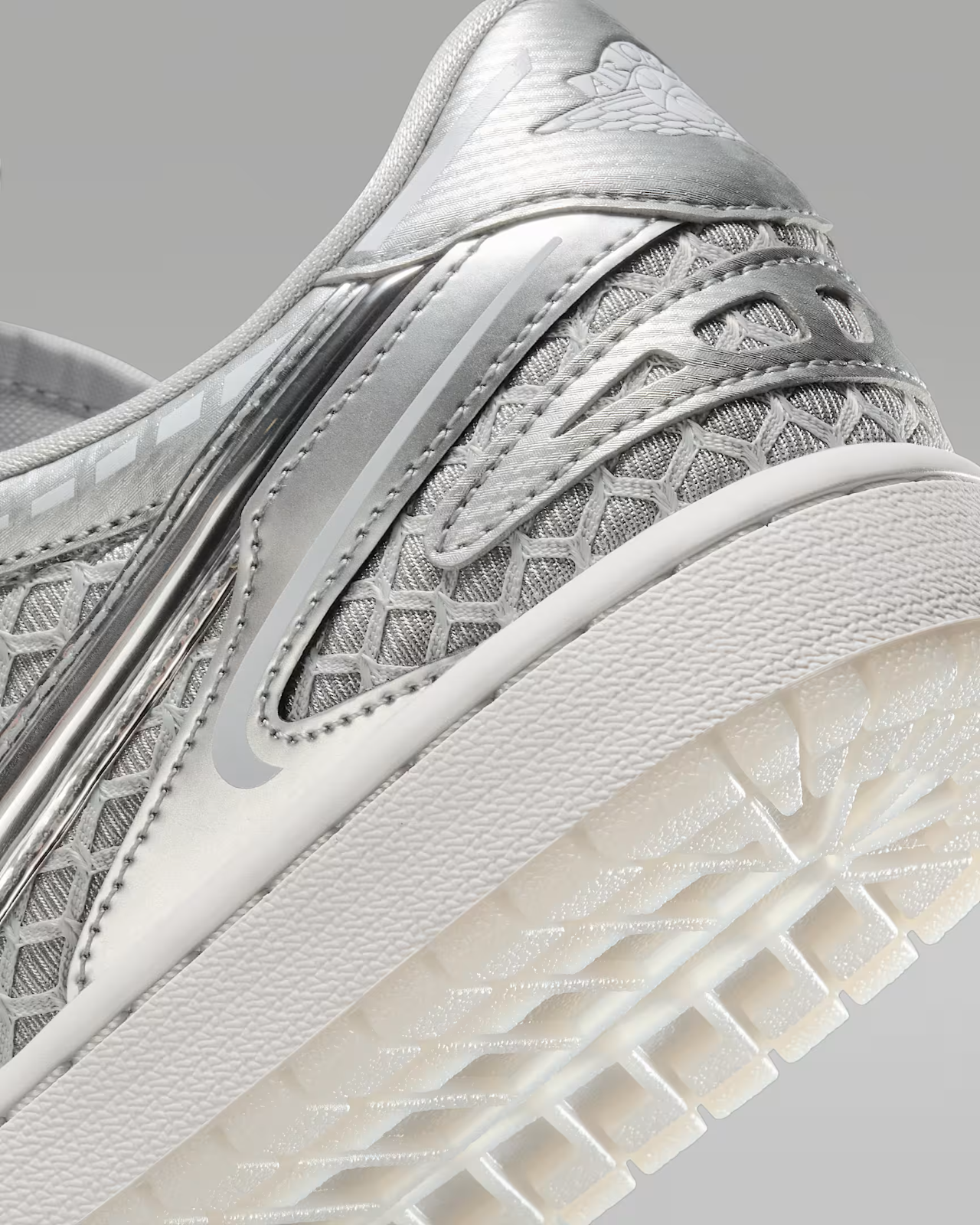 HQ2186-002 Nike Air Jordan 1 Low Method of Make Neutral Grey White Pewt(Women's)