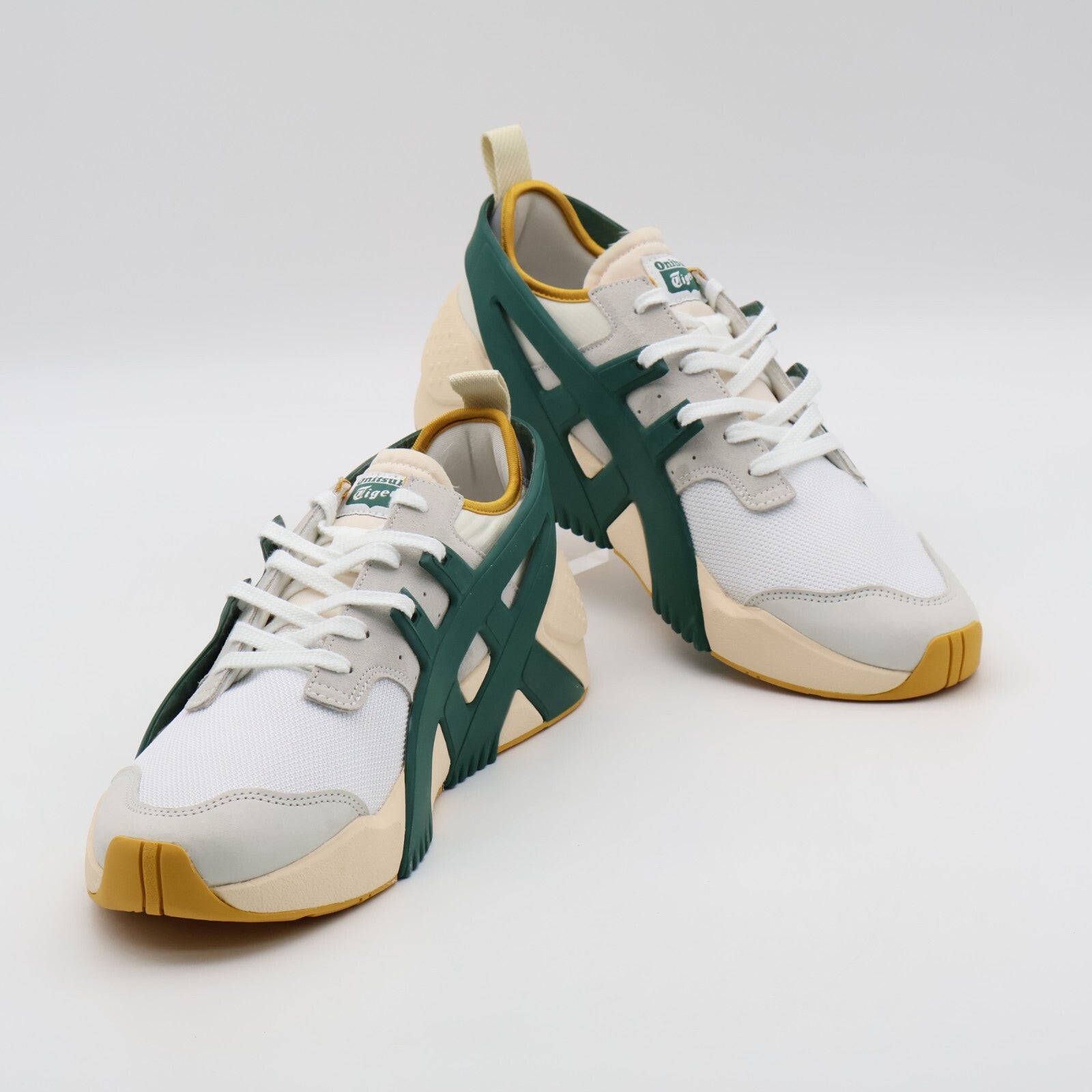 1183A795-102 Onitsuka Tiger Big Logo Trainer 2.0 White Pine Green (Men's)