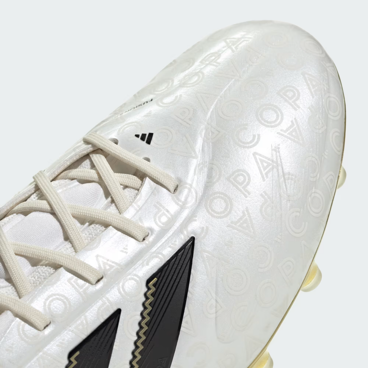 JR2116 adidas Copa Pure 3 Elite AG Zero Metalic Core Black Gold Metallic (Men's)
