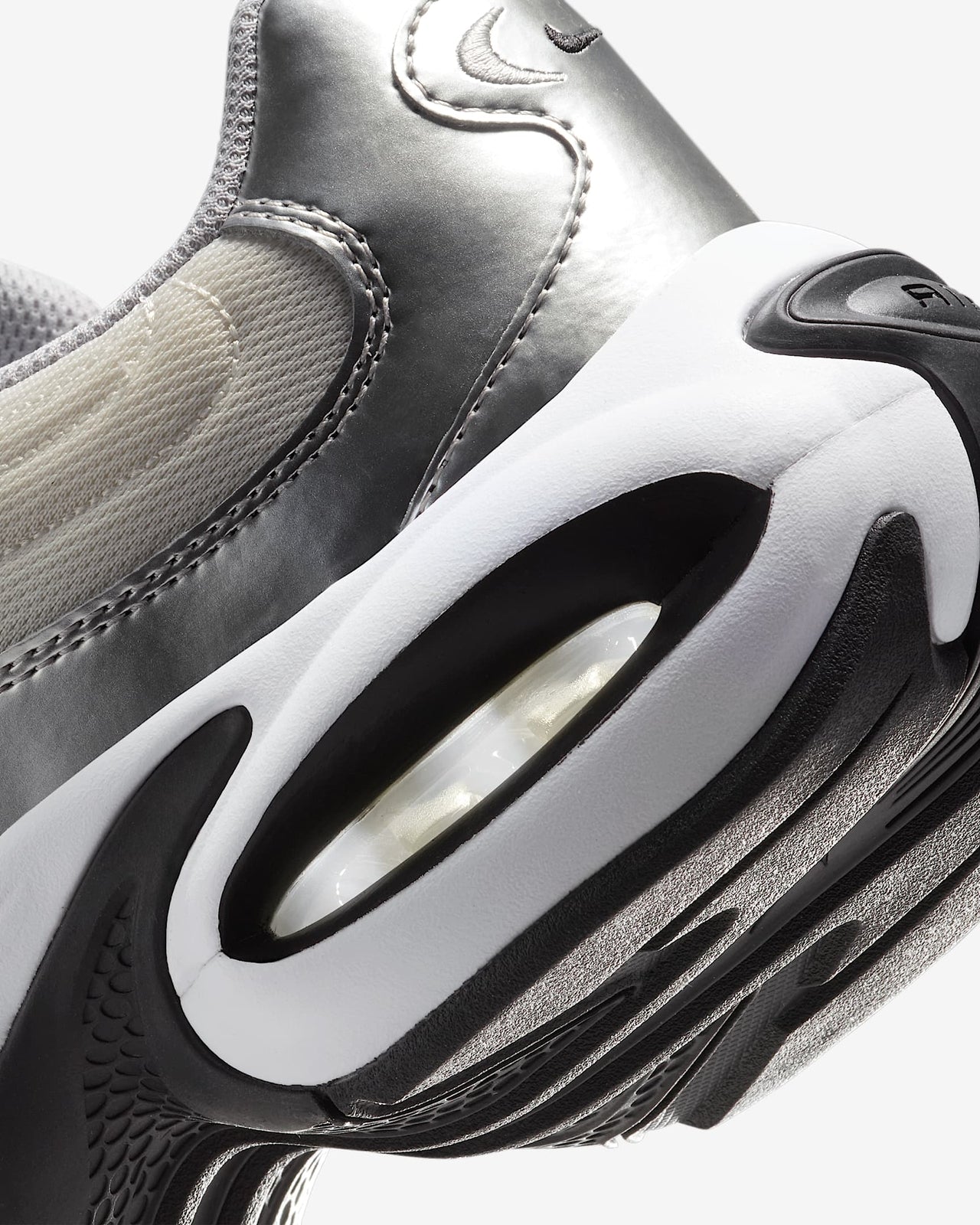 HM0256-001 Nike Air Max Portal SE Metallic Silver Phantom White Black (Women's)