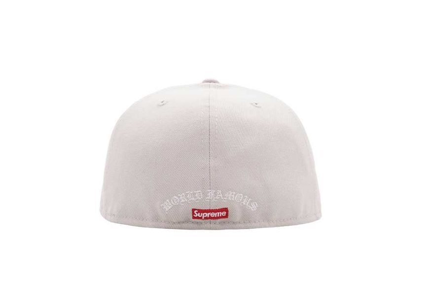 Supreme Gold Cross S Logo New Era Stone