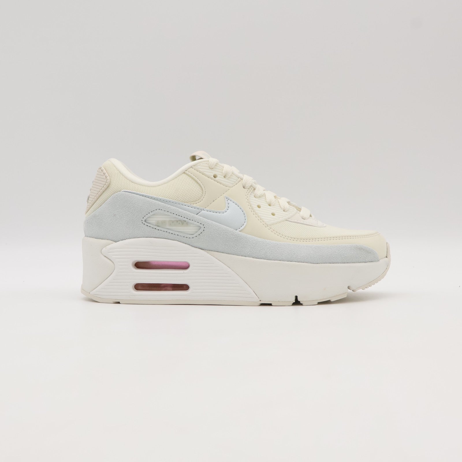 HQ3494-110 Nike Air Max 90 LV8 SE Pale Ivory Sail Photon Dust Barely (Women's)