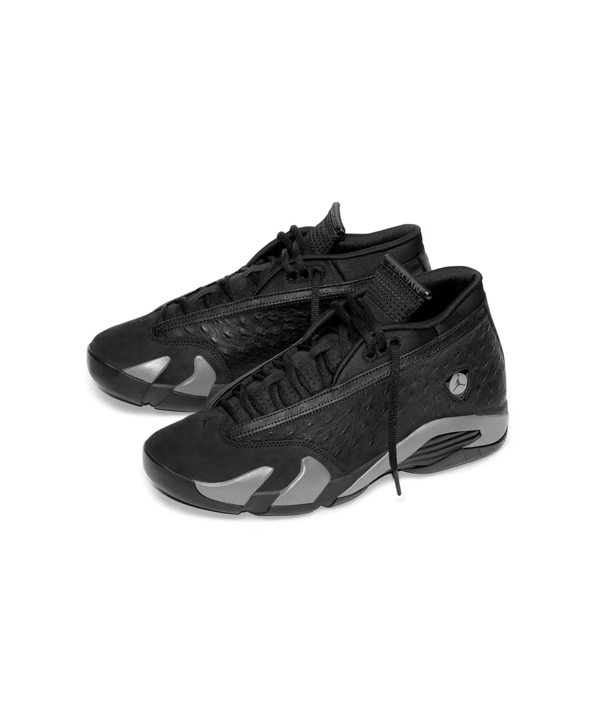 IZ3884-001 Nike Air Jordan 14 Low "Black Ostrich" (Men's)