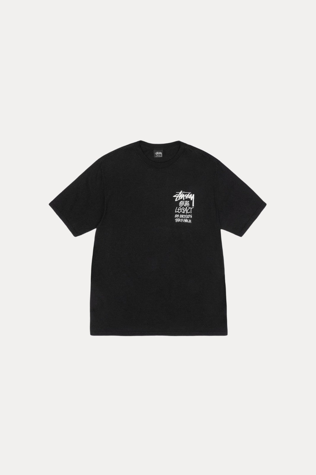 Stussy Our Legacy Work Shop Surfman Tee Pigment Dyed Black 3904017