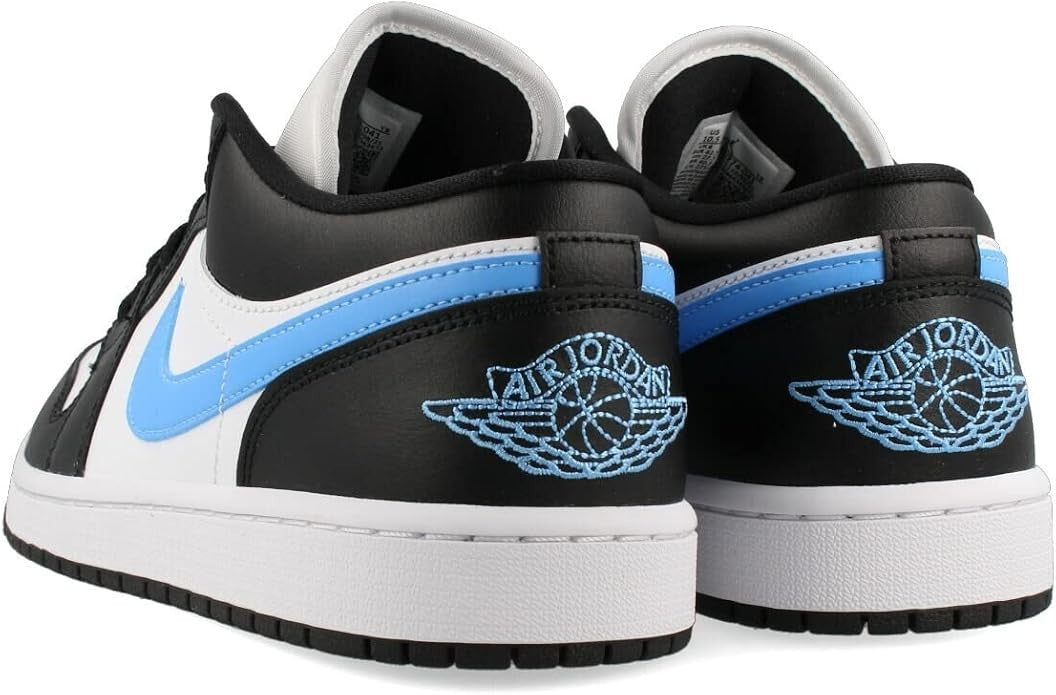 DC0774-041 Nike Air Jordan 1 Low "Black/University Blue" (Women's)