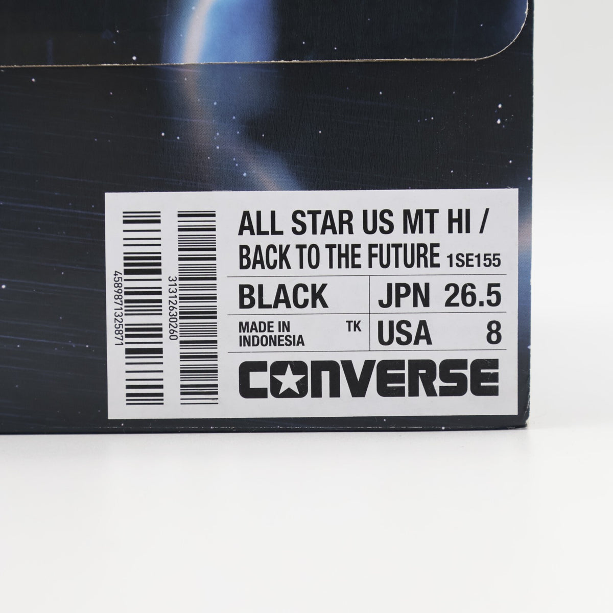 31312630 Back To The Future Converse All Star US MT Hi Black (Men's)