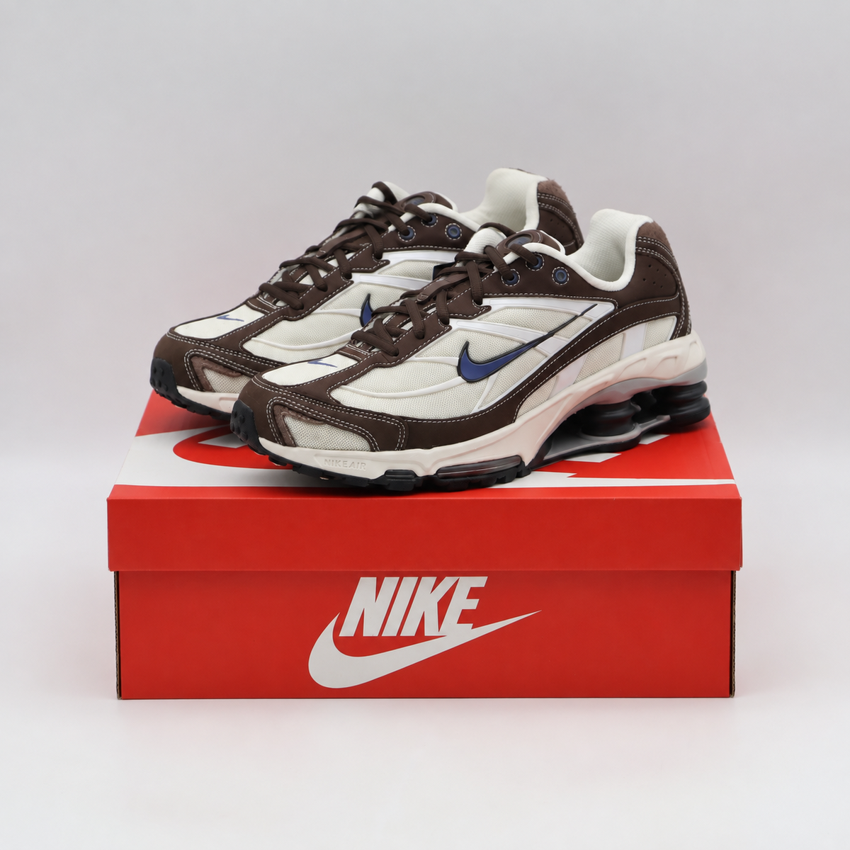HV6349-200 Nike Shox Ride 2 Phantom and Baroque Brown (Men's)