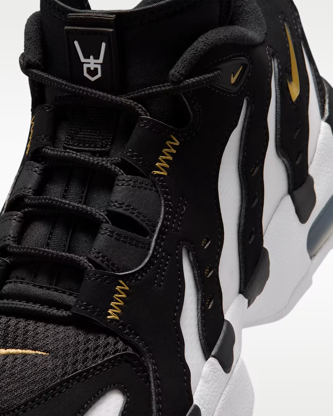IF5478-001 Nike Air DT Max '96 Low Black Metallic Gold White (Men's)
