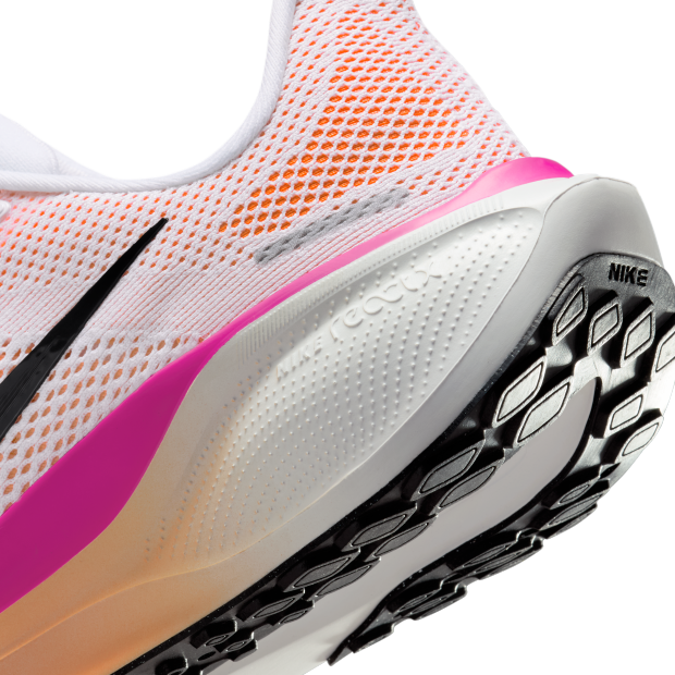 FD2723-120 Nike Pegasus 41 White Fire Pink Orange Pulse Black (Women's)