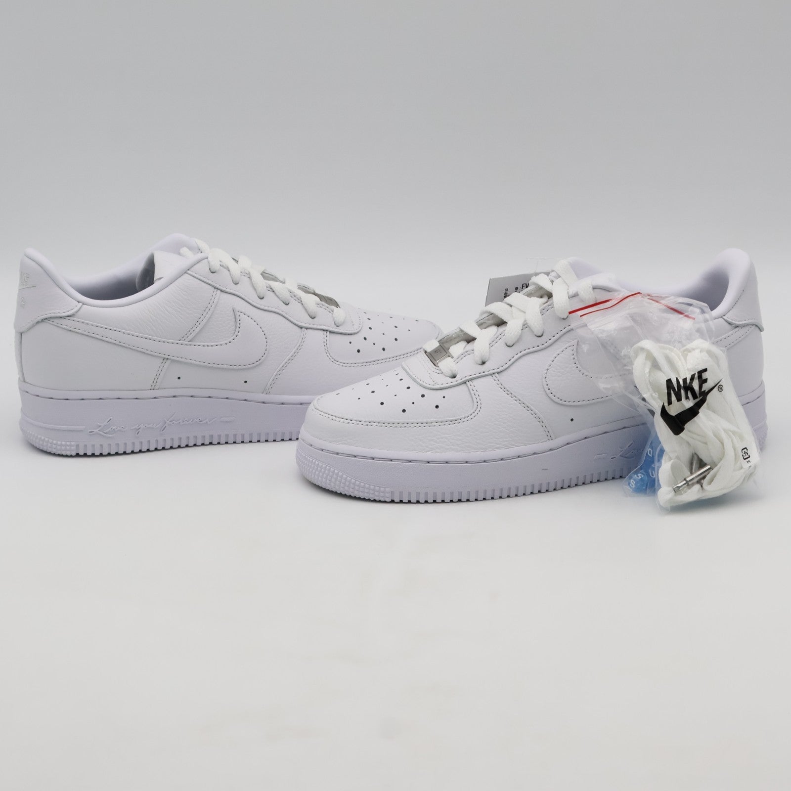FV9918-100 Drake NOCTA Nike GS Air Force 1 Low Love You Forver White