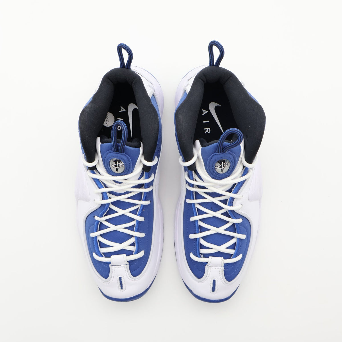 FN4438-400 Nike Air Penny 2 Atlantic Blue Black Metallic Silver White (Men's)