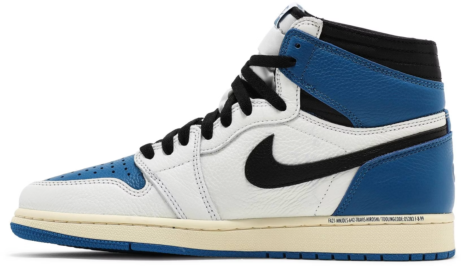 DH3227-105 Travis Scott Ã fragment design Ã Nike Air Jordan 1 Retro High (Men's)