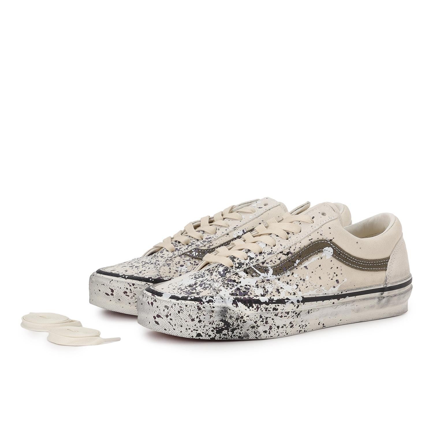 VN000D9RDJR VANS PREMIUM OLD SKOOL 36âPAINT SPLATTER TURTLEDOVEâ