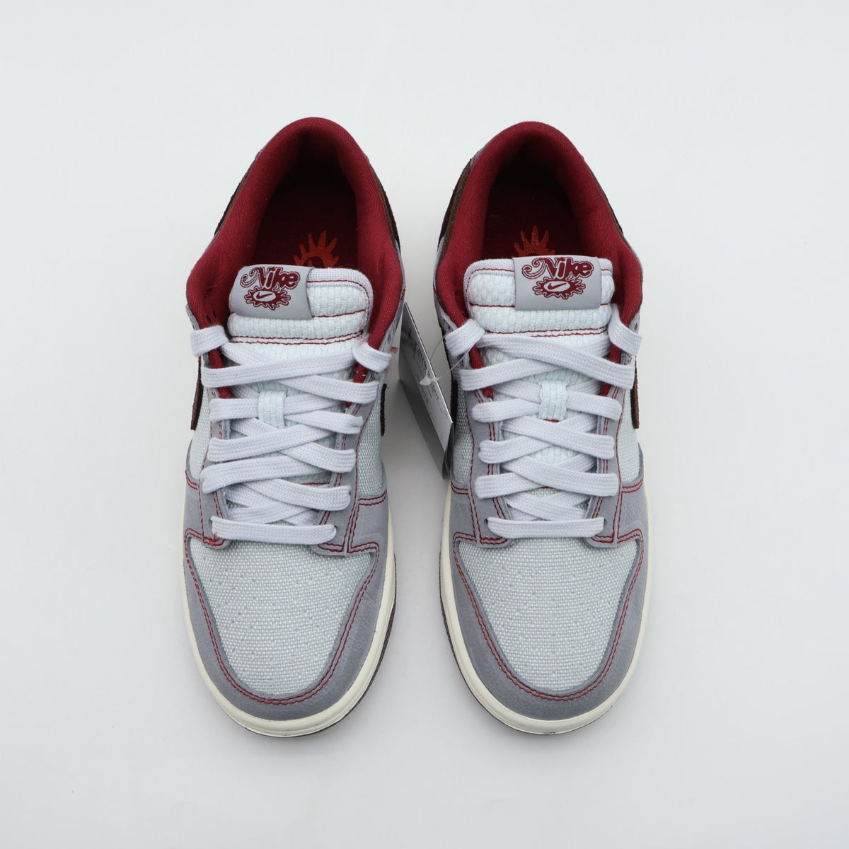 IH1942-001 Nike Dunk Low Retro SE Pure Platinum Burgundy Crush (Men's)