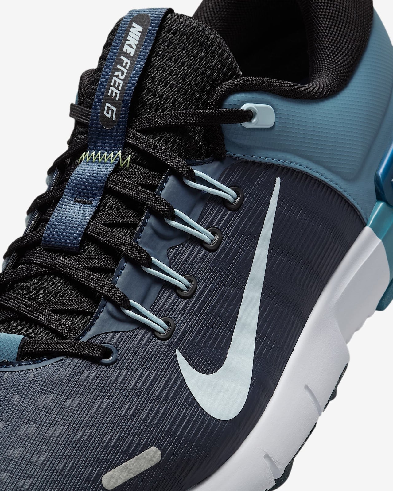 FN0332-401 Nike Free Golf NN Armory Navy Black Glacier Blue (Men's)