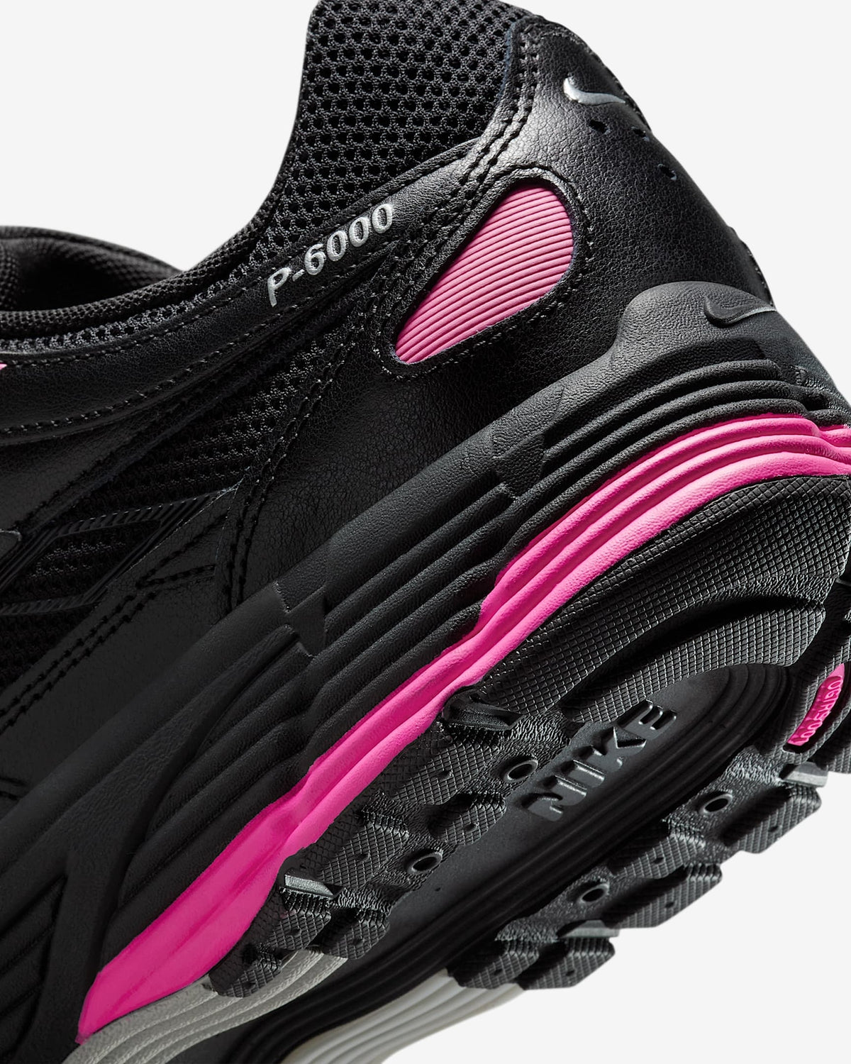CD6404-600 Nike P-6000 Pink Blast Metallic Silver Black (Men's)