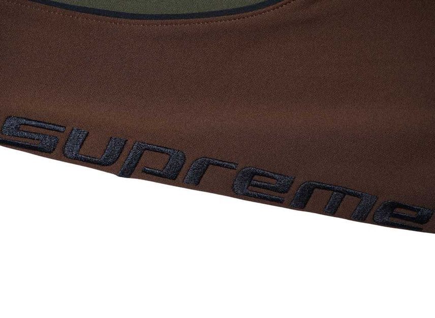 Supreme Jordan Tricot Track Jacket Brown