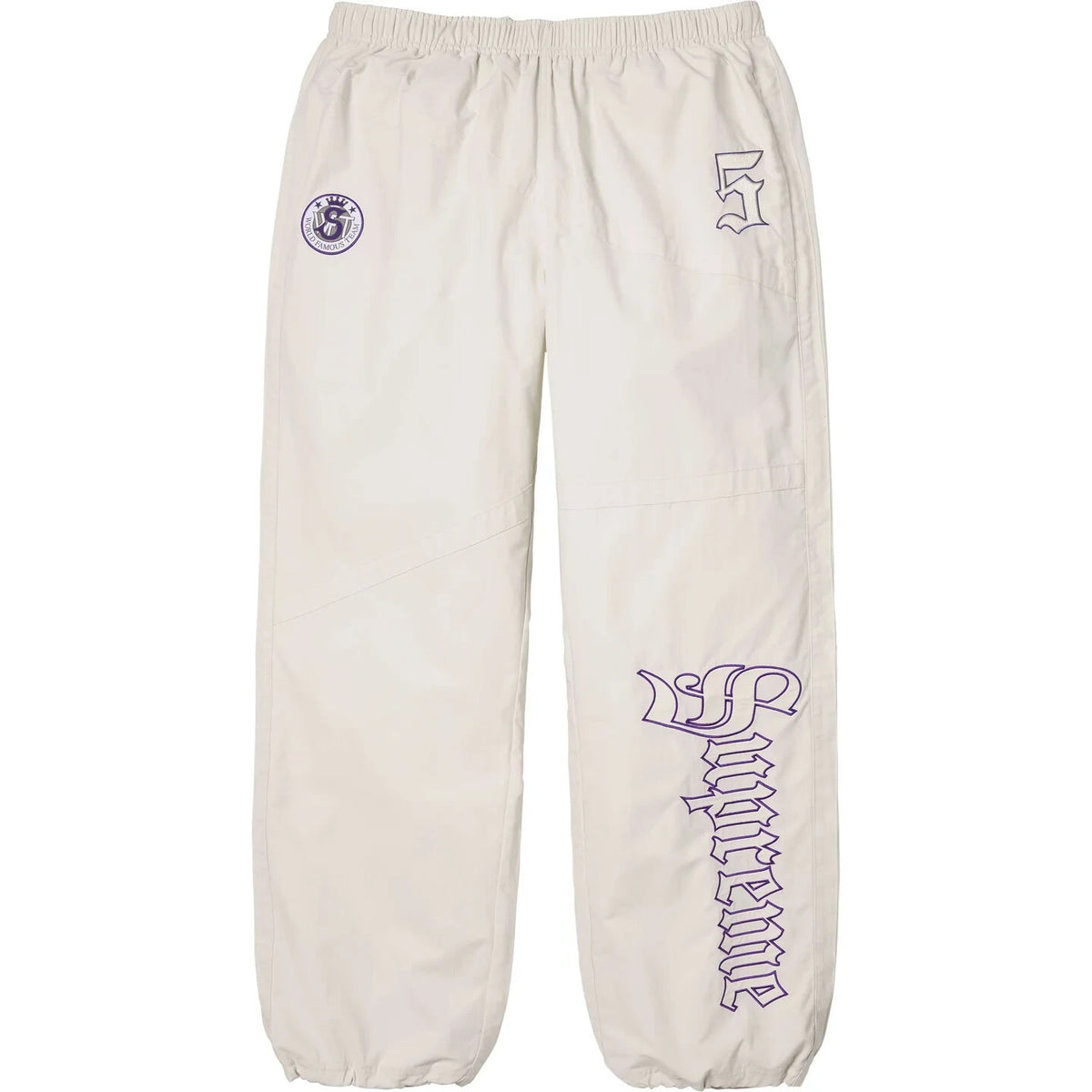 Supreme Old English Track Pant White