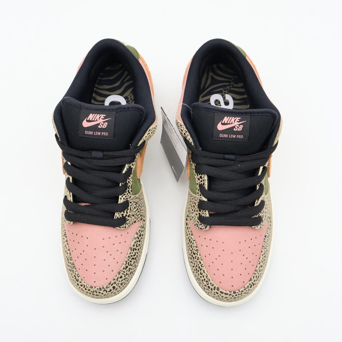 IH3211-200 Arts Rec Nike SB Dunk Low Pro Rust Pink and Rough Green (Men's)
