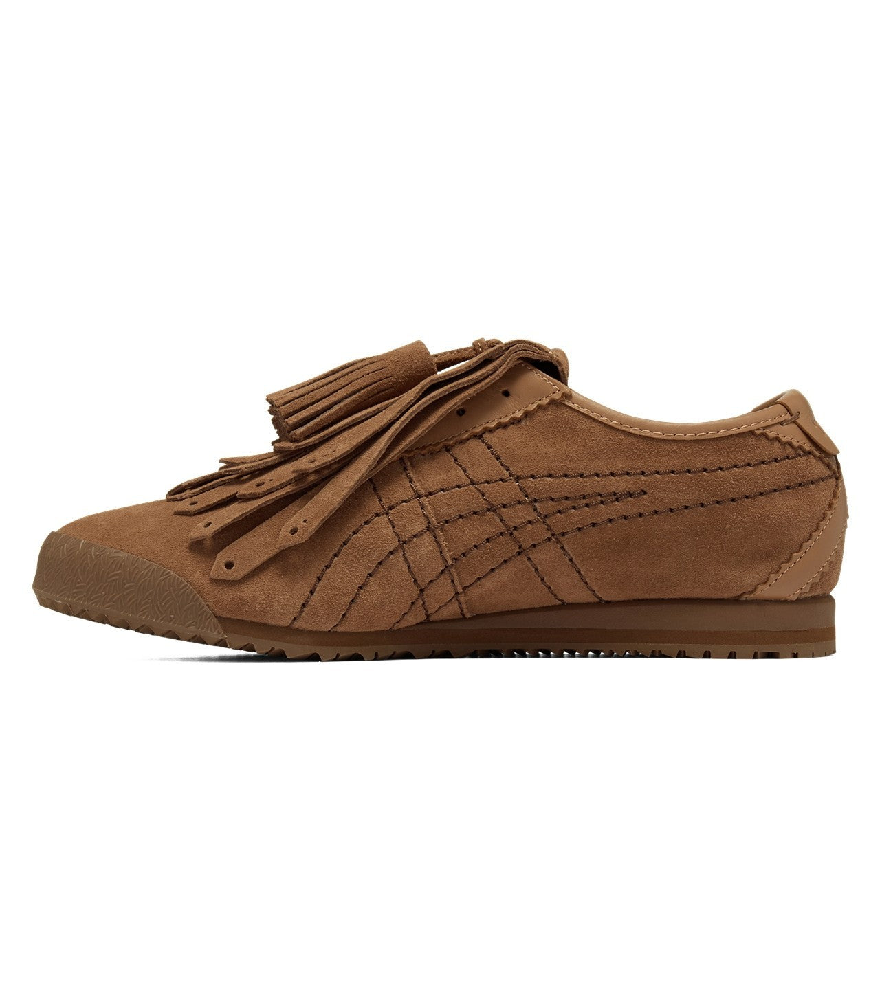 1183C576-200 Onitsuka Tiger Mexico 66 Fringe Mocha Brown Dark Brown (Men's)