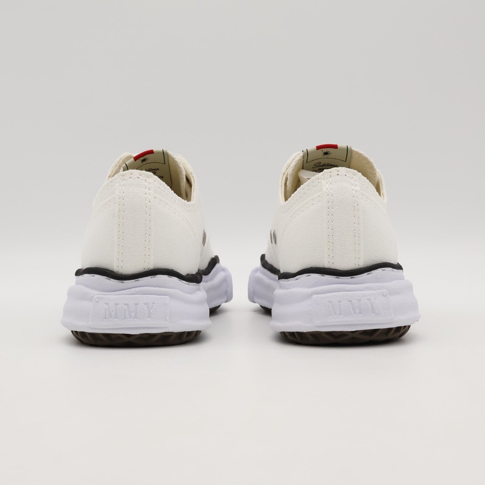 A01FW702-WHITE Maison MIHARA YASUHIRO PETERSON Original Sole Canvas Low (Men's)