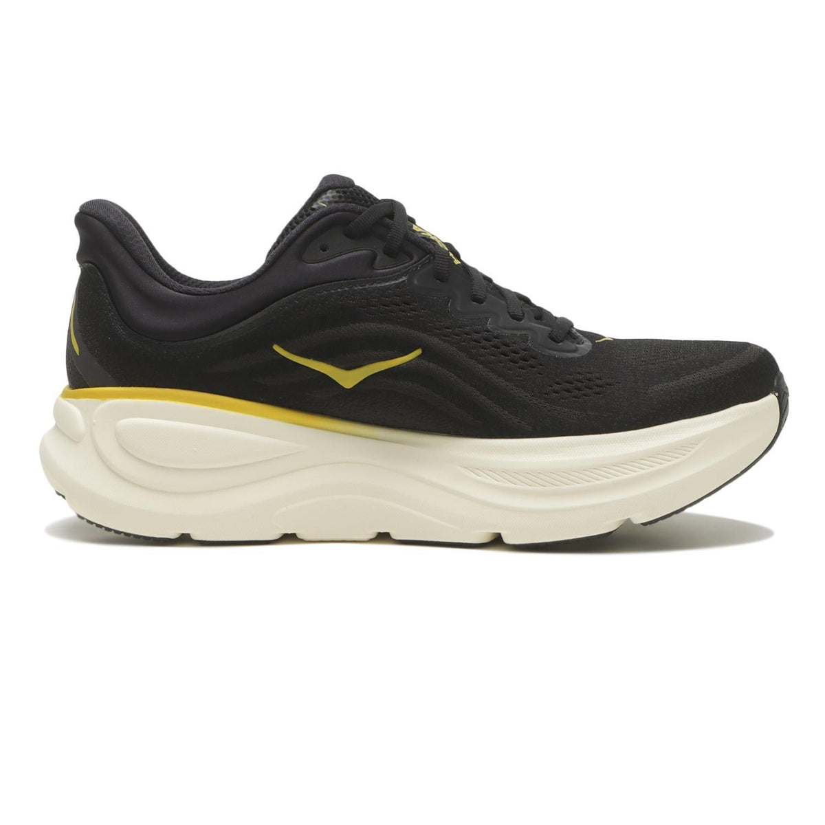 1162011-CWG Hoka BONDI 9 "CARBON BLACK/YELLOW GOLD" (Men's)