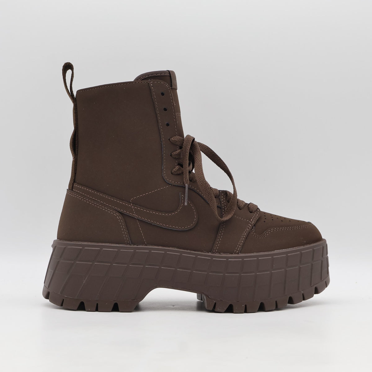 IO8742-237 Nike Air Jordan 1 Brooklyn Baroque Brown ( Women's )