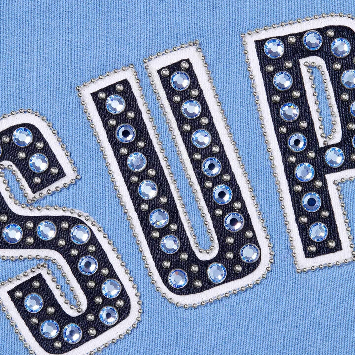 Supreme B.B. Simon Zip Up Hooded Sweatshirt Light Blue