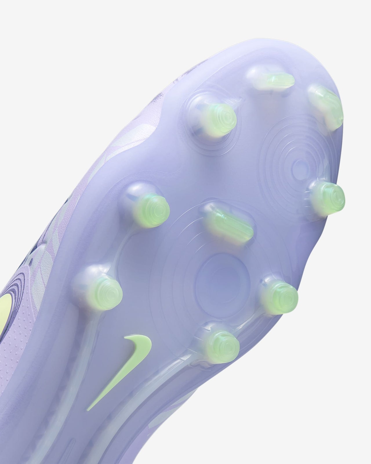 HF1592-500 Nike United Tiempo Legend 10 Elite Purple Agate Barely Volt (Men's)