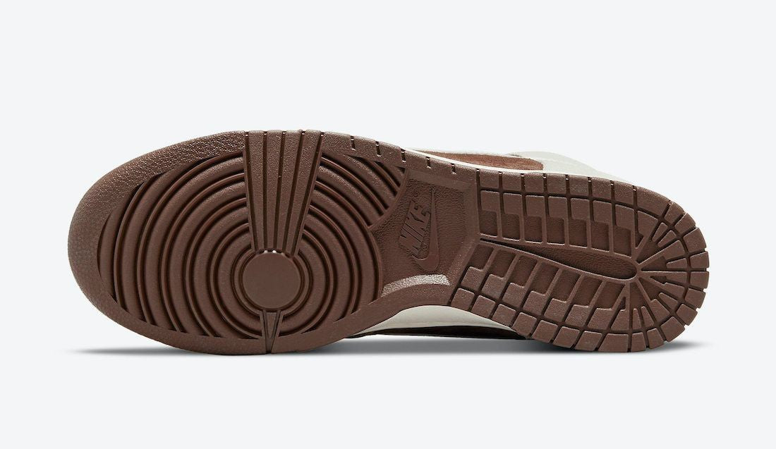 DH5348-100 Nike Dunk High PRM "Light Chocolate" (Men's)