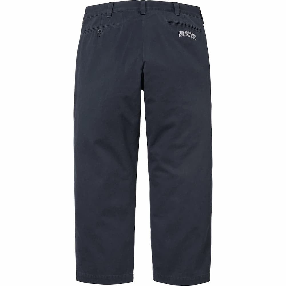Supreme Chino Pant (26SS) Navy