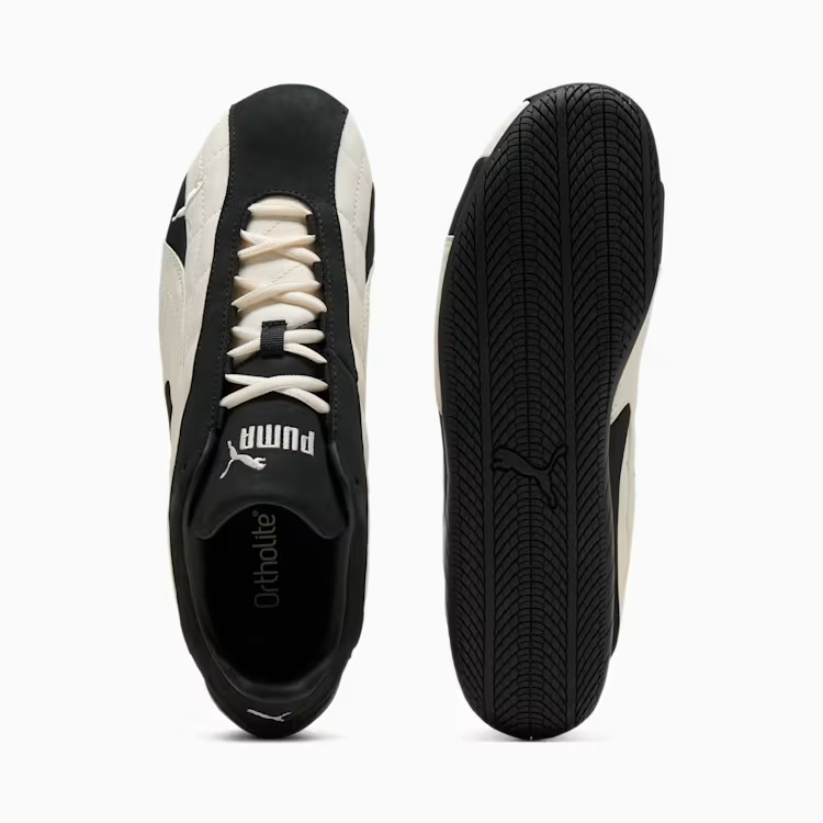 403429-03 Puma Speedcat Plus Quilted PUMA Black Frosted Ivory (Men's)