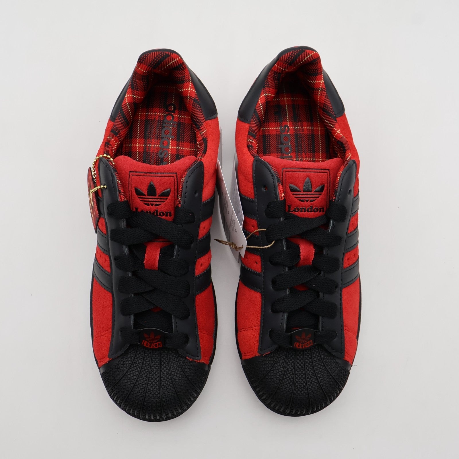 jq3224 adidas Originals Superstar London Better Scarlet (Men's)