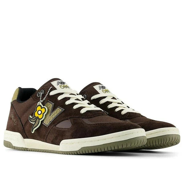 NM600KKD Krooked Skateboards New Balance Numeric 600 Chocolate Olive (Men's)