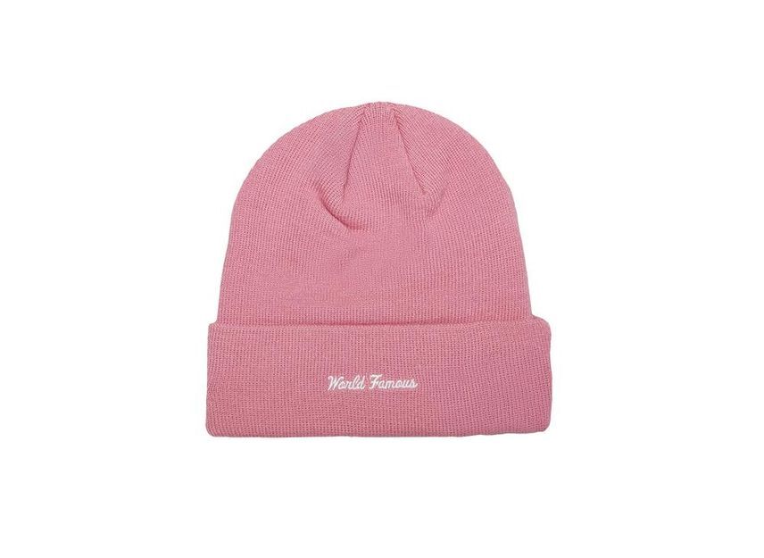 Supreme New Era Box Logo Beanie Pink