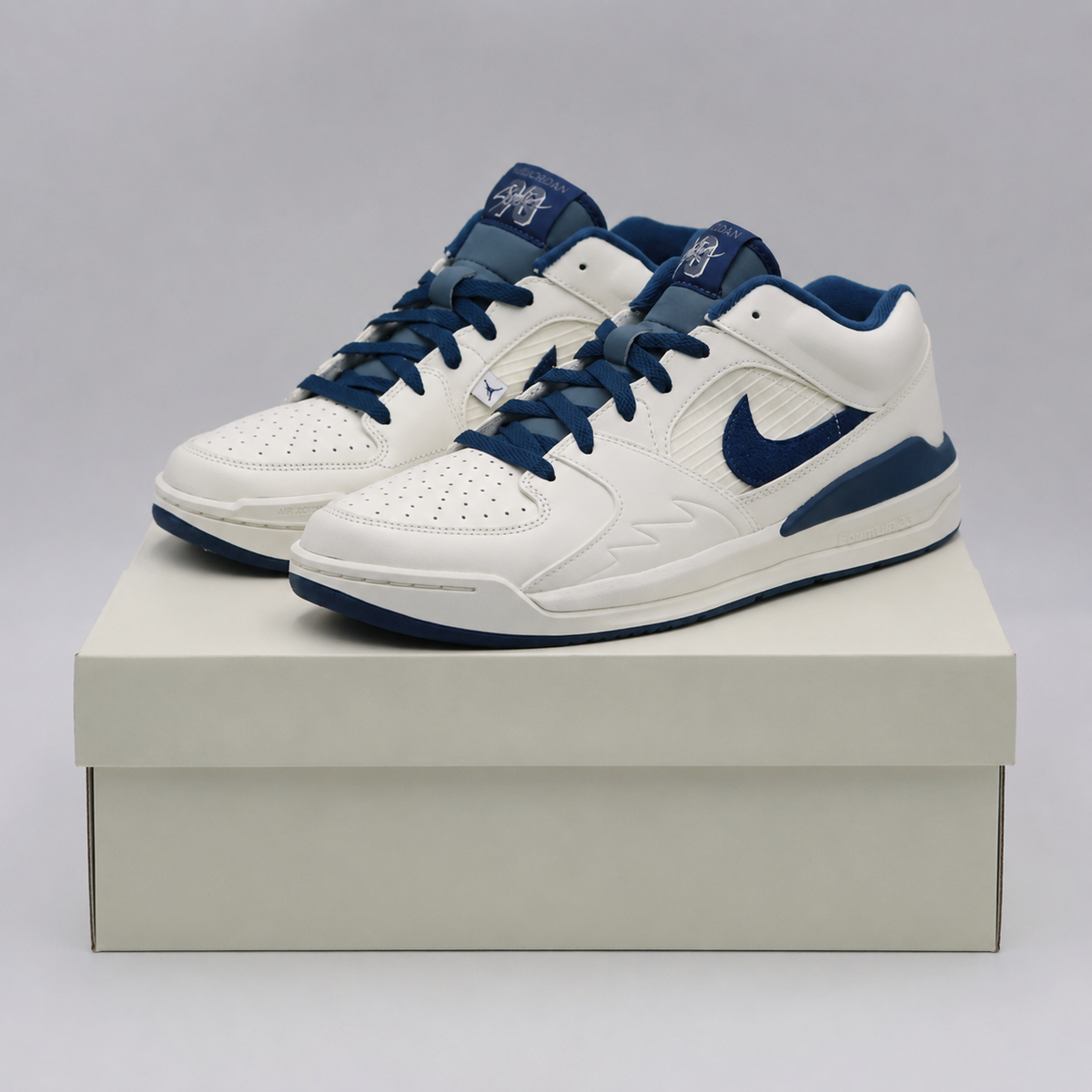 FB2269-104 Nike Jordan Stadium 90 Sail Ozone Blue (Women's)