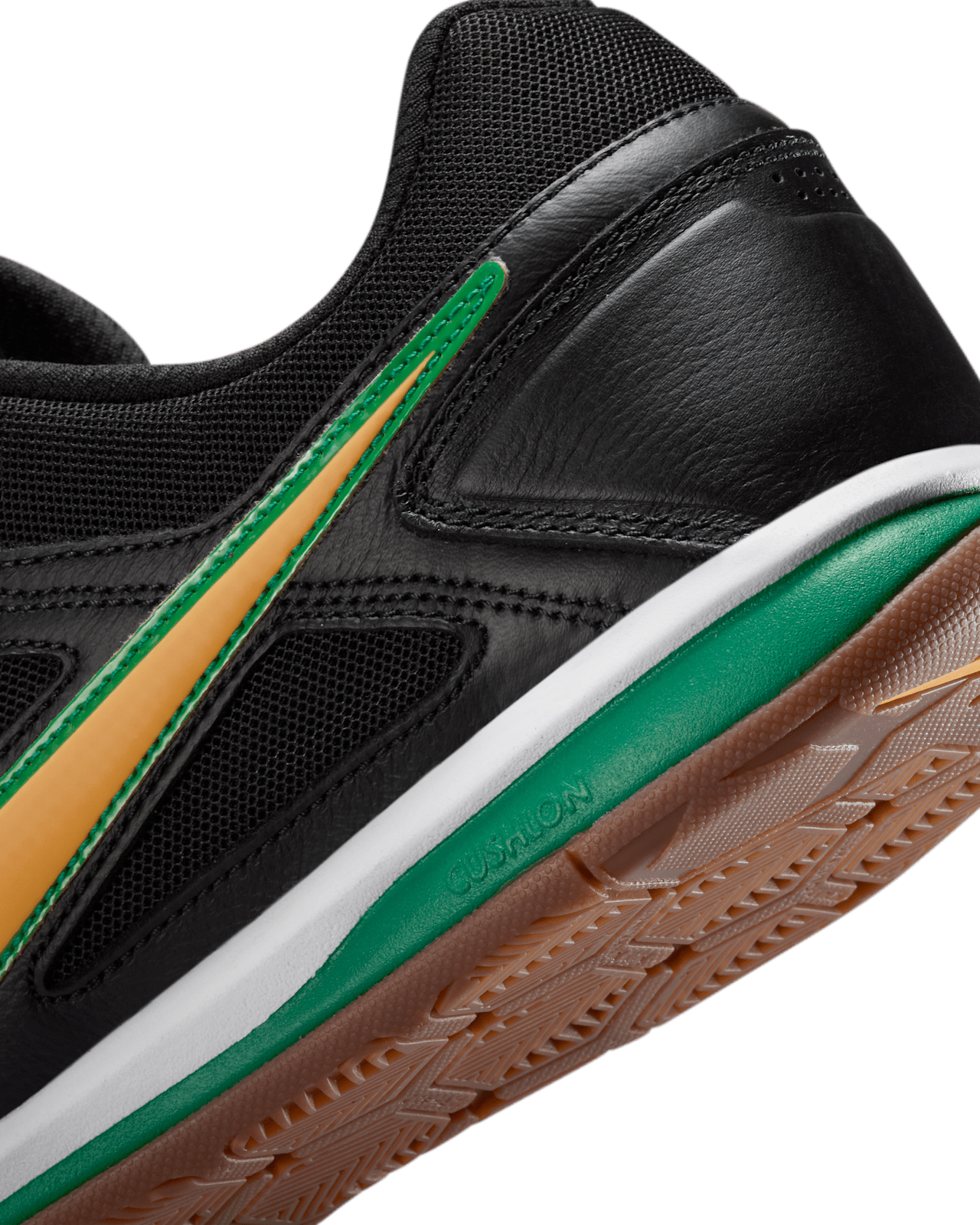 IB8509-001 Nike Gato Black Varsity Maize (Men's)