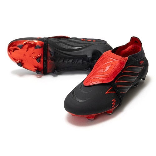 KK4190 adidas Predator Elite FT FG "Core Black/Vivid Red" (Men's)