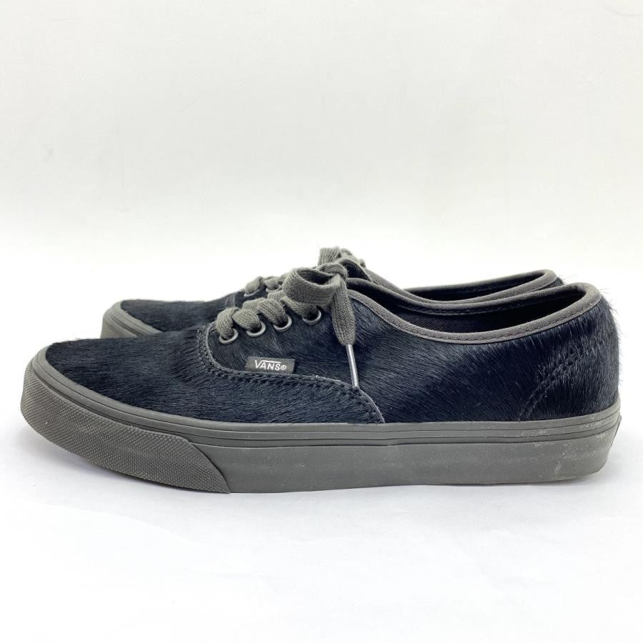 VN000D7YEM Vans Authentic Pony Hair "Black" (RHC Ron Herman Exclusive) (Men's)