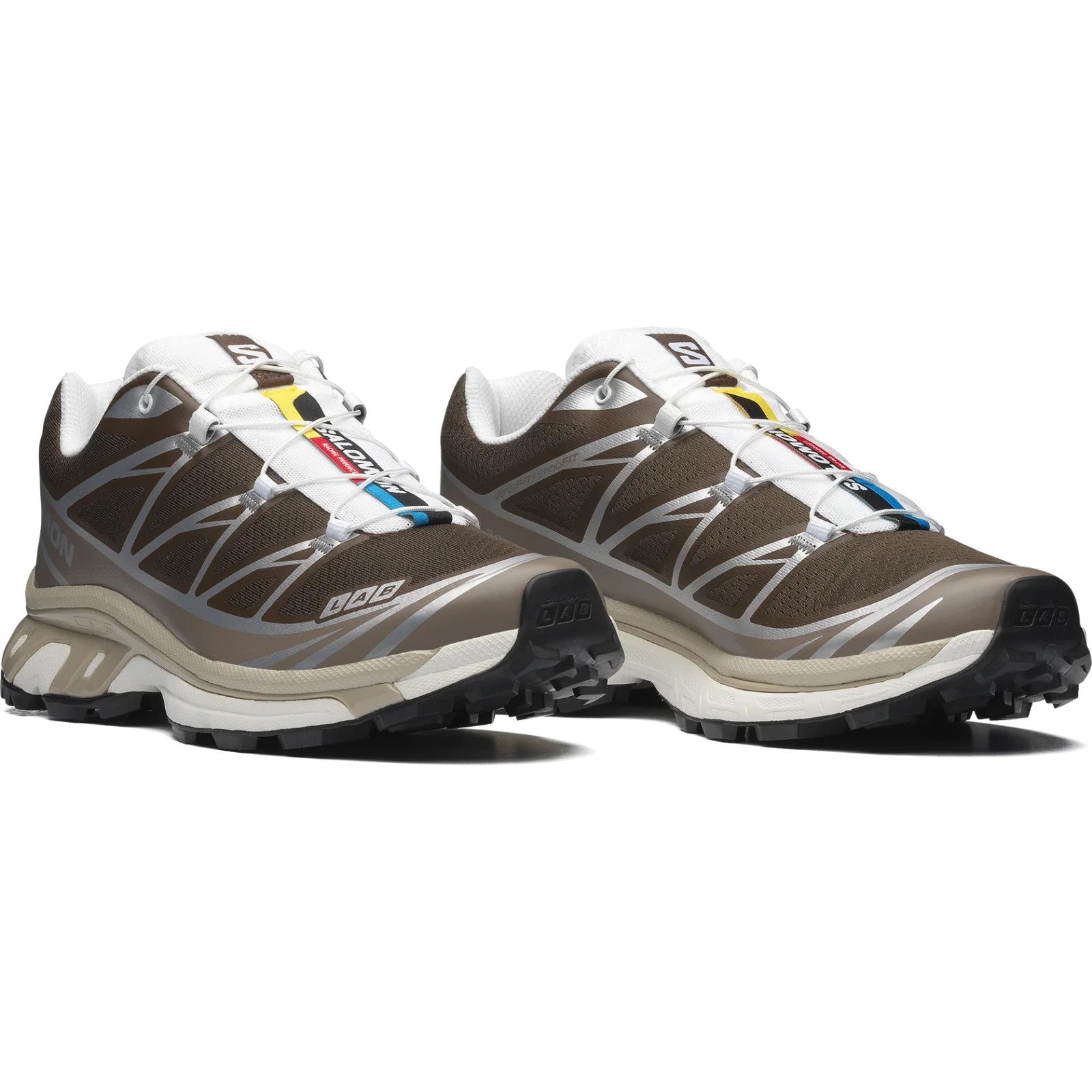 L49209900 Salomon XT-6 Earth Brown Walnut Footwear Silver (Men's)