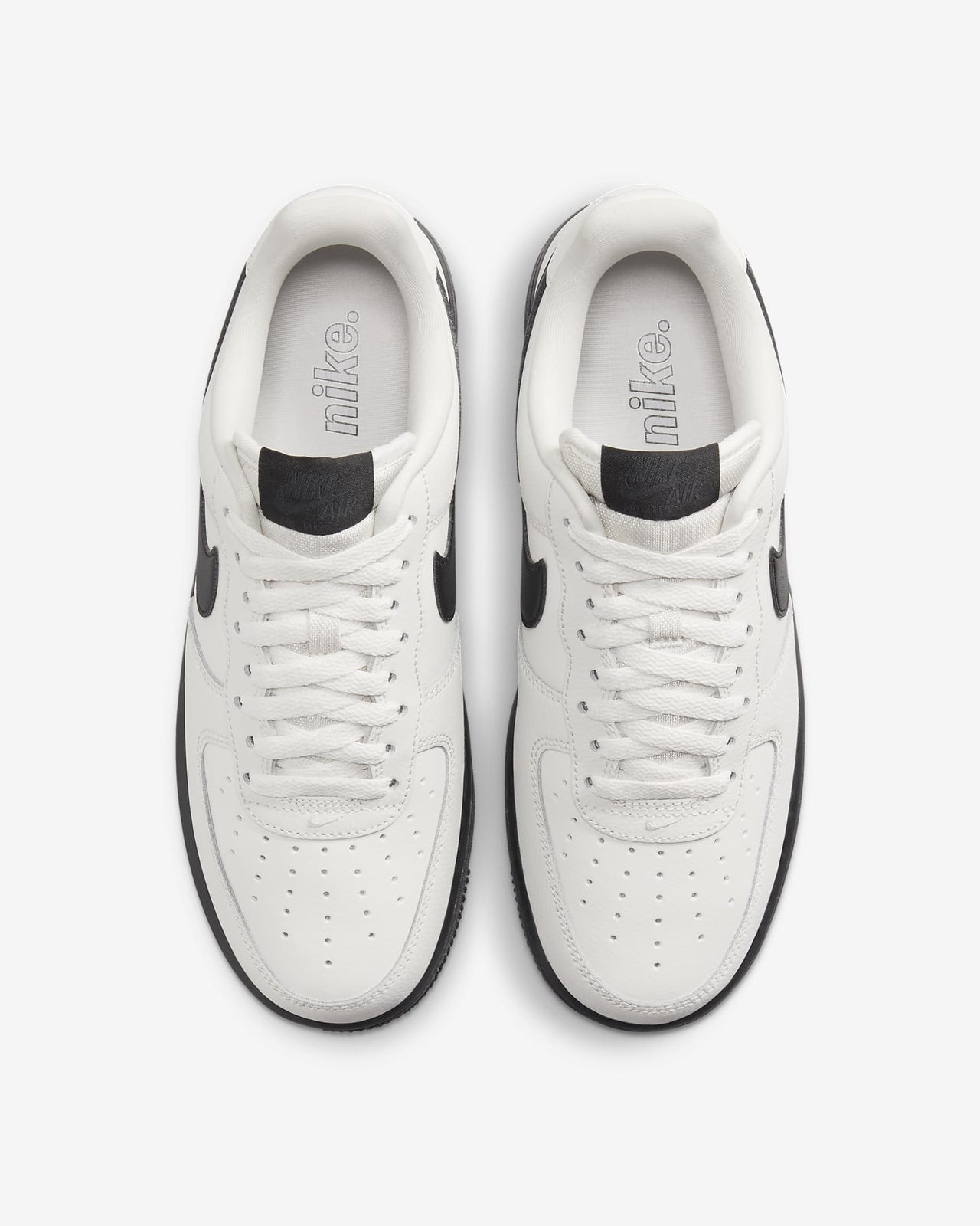 HJ7180-030 Nike Air Force 1 Low '07 Phantom Cement Grey Black (Women's)