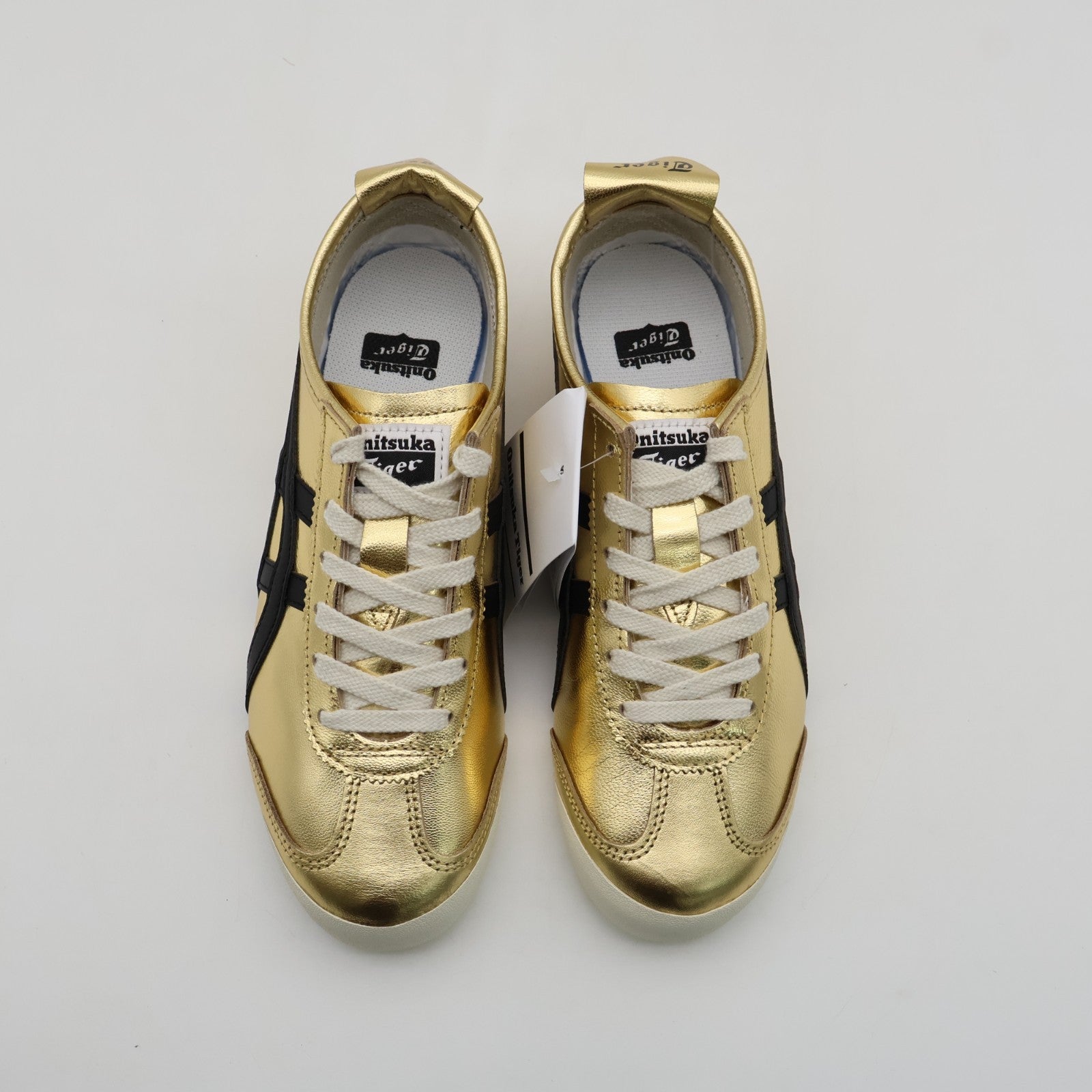 1183B566-200 Onitsuka Tiger Mexico 66 Pure Gold Black (Men's)