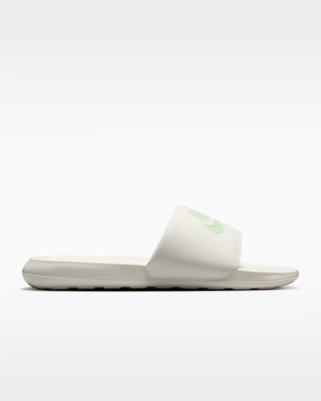 CN9677-109 Nike Victori One Slides "Sail/Cucumber Calm" (Women's)