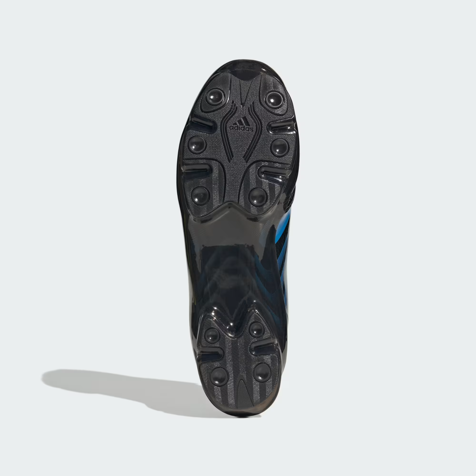 KH6569 adidas F50 Adiframe "Core Black/Lucid Ray Blue" (Men's)